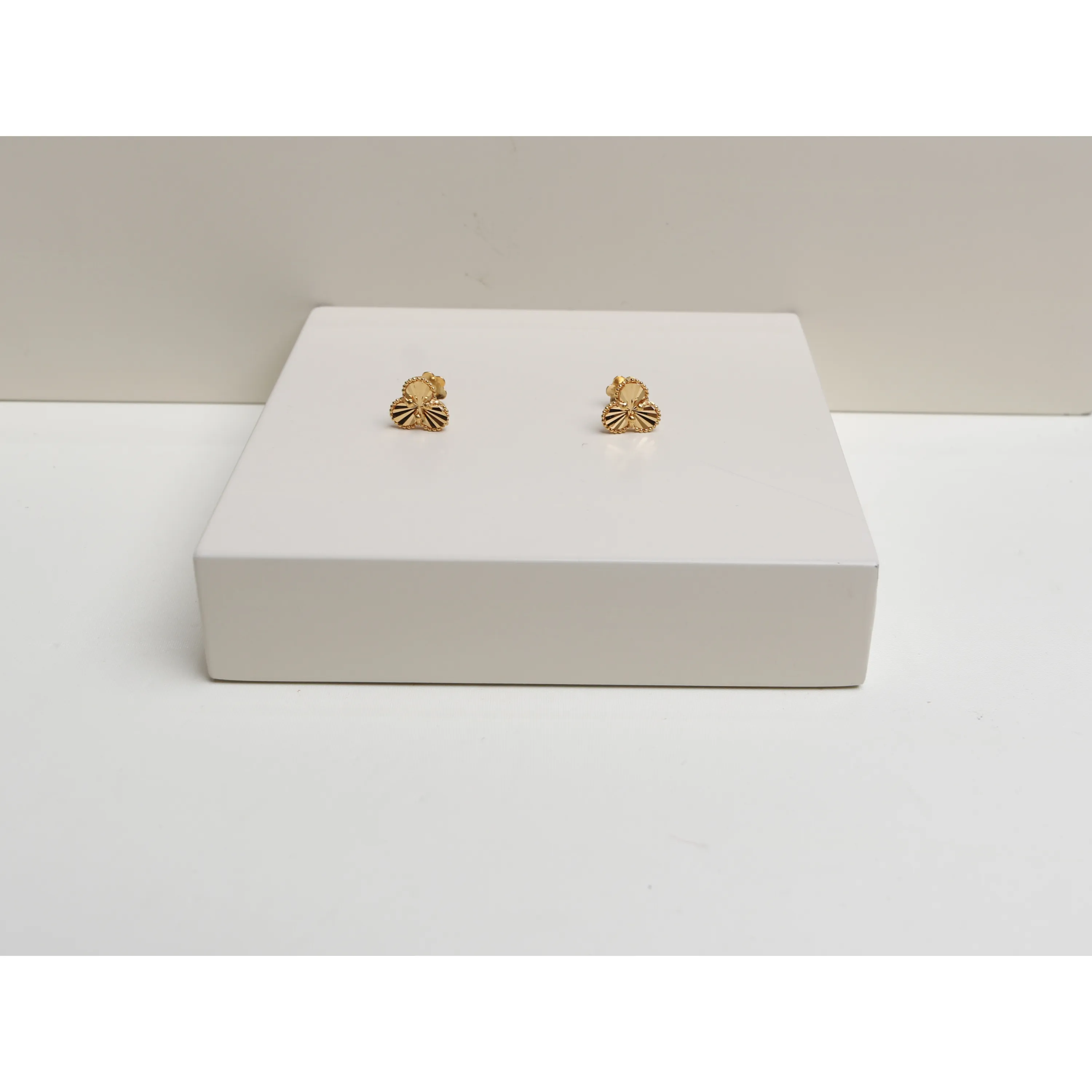 Children's earrings, 21 karat gold, Turkish made