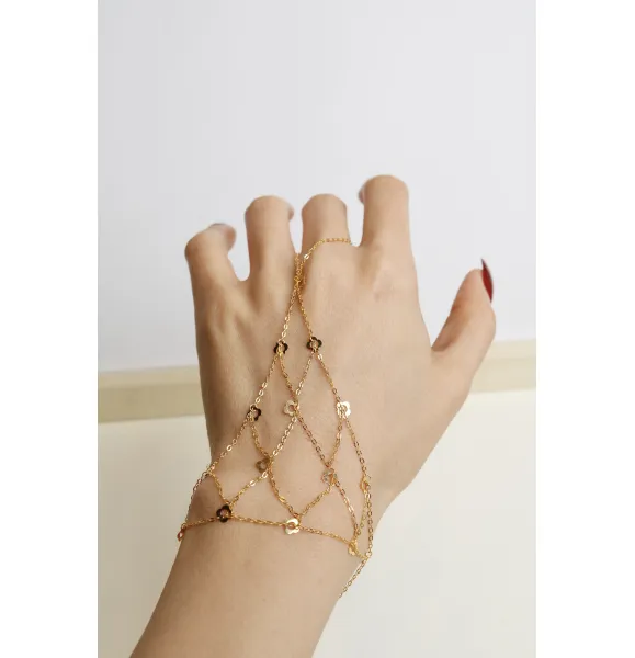 21-karat gold hand, Turkish made - (H-1468)