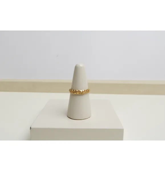 21-karat gold ring, Turkish made