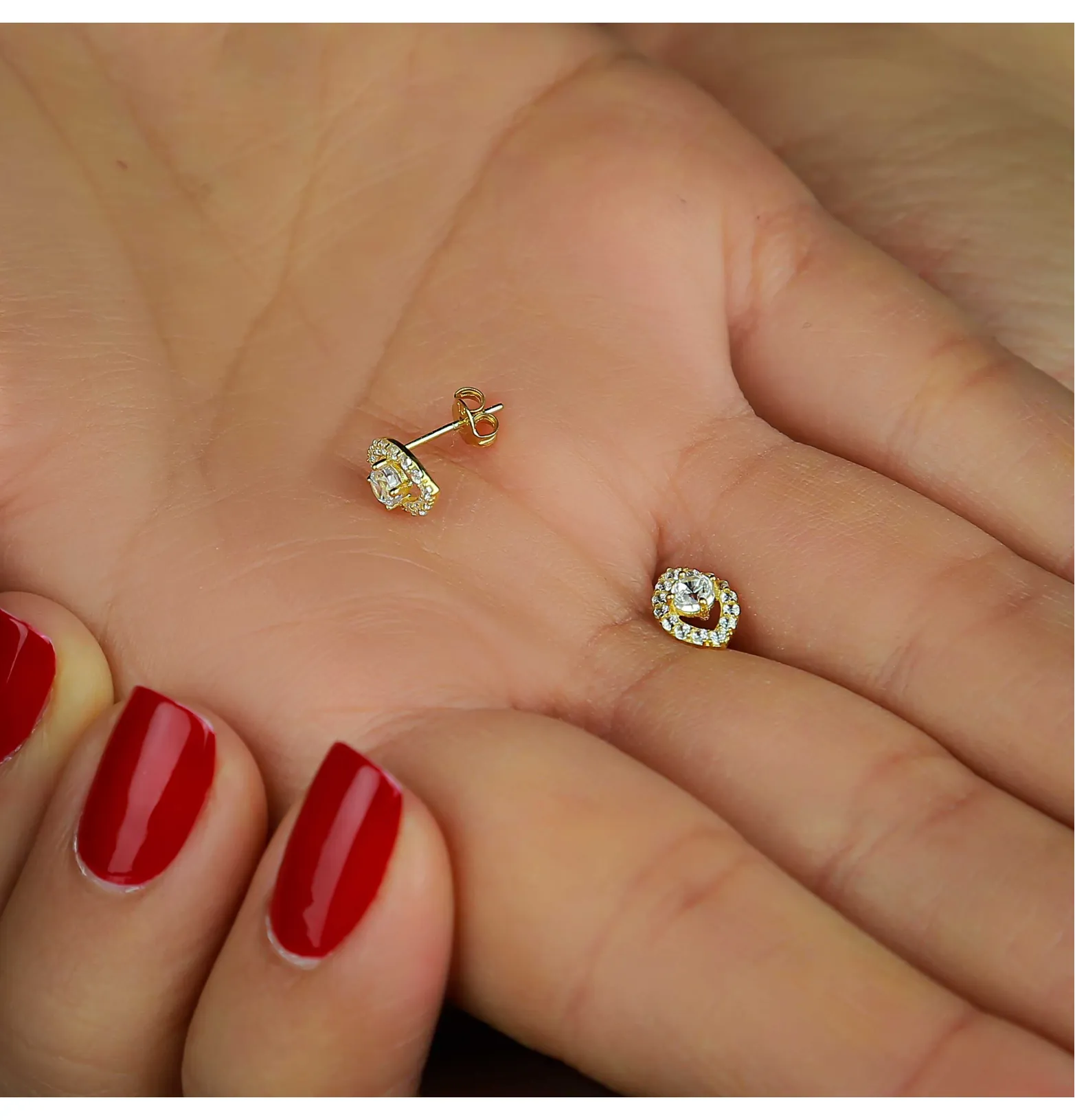 18 karat gold net ring, made in Turkey