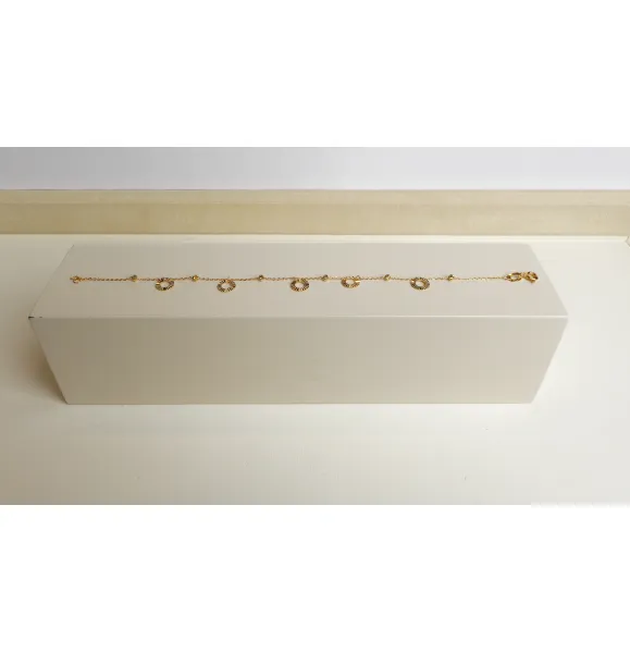 21-karat gold bracelet, Turkish made - (H-1484)