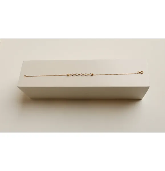 21-karat gold bracelet, Turkish made - (H-1490)