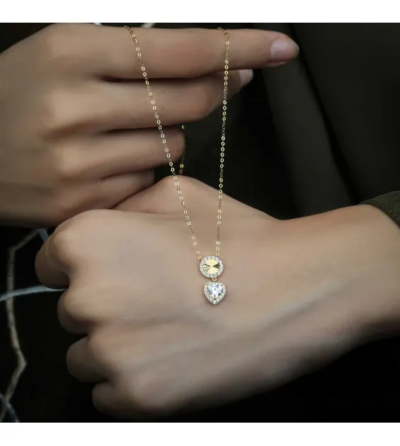 18 karat gold choker, made in Turkey