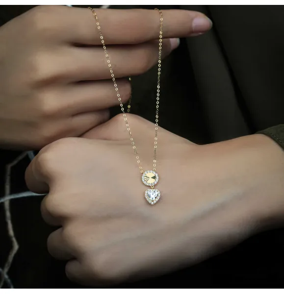 18 karat gold choker, made in Turkey