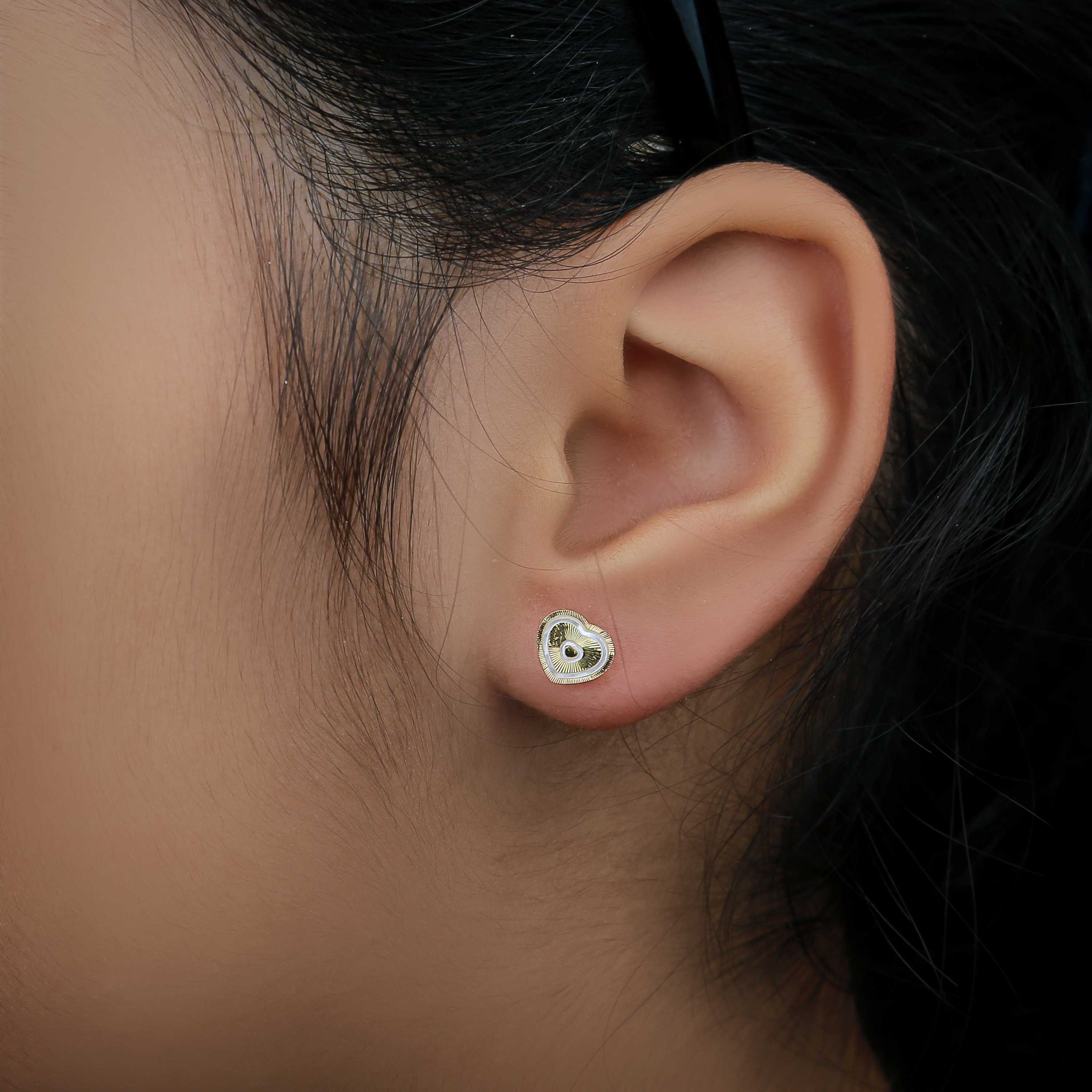 18 karat gold net ring, made in Turkey