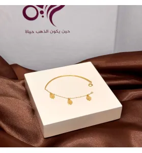 Baby bracelet, 21 karat gold, Turkish made