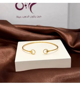 21-karat gold bracelet, Turkish made