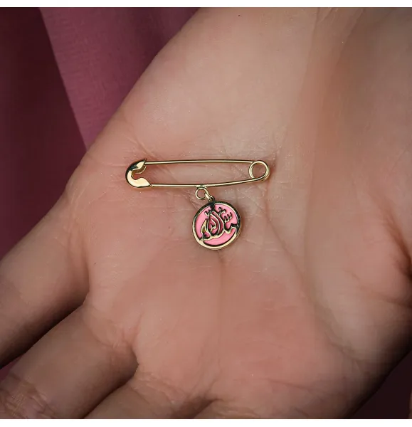 18 karat gold brooch, Turkish made