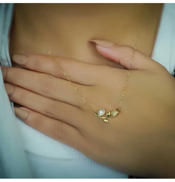 18 karat gold choker, made in Turkey
