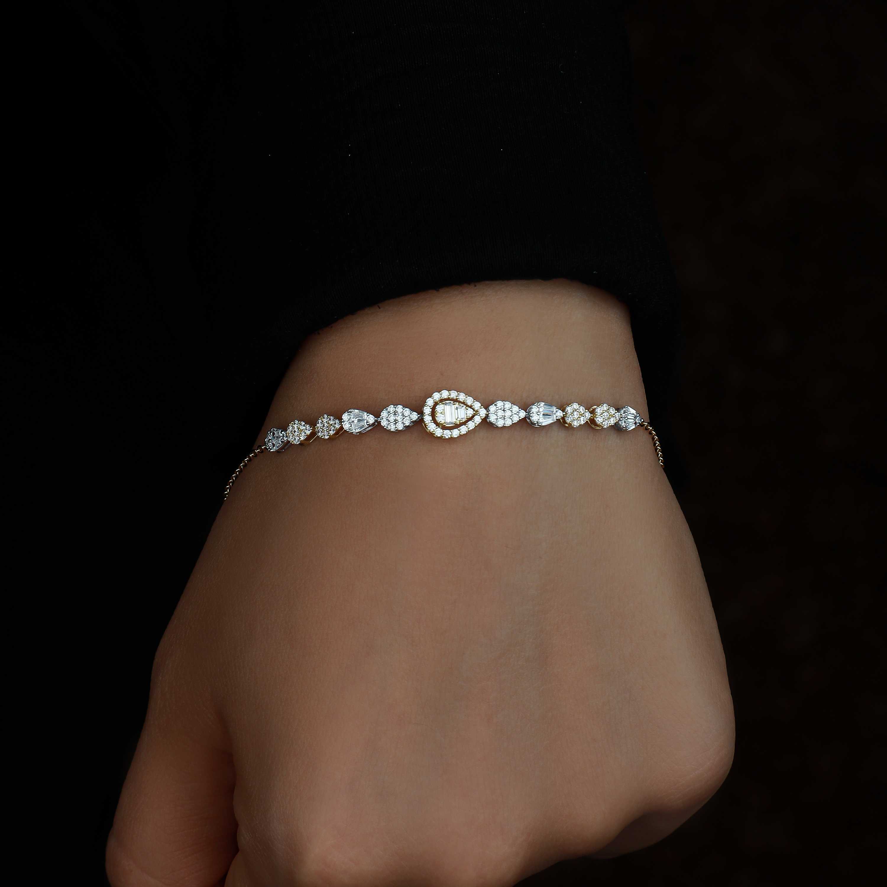 18 karat gold bracelet, made in Turkey