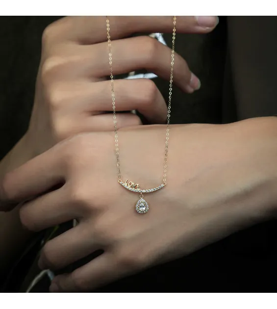 18 karat gold choker, made in Turkey