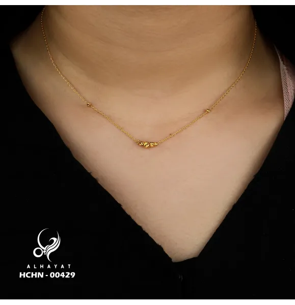 21 karat gold choker, made in Turkey