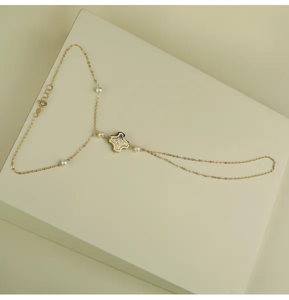 18 karat gold palm, made in Turkey