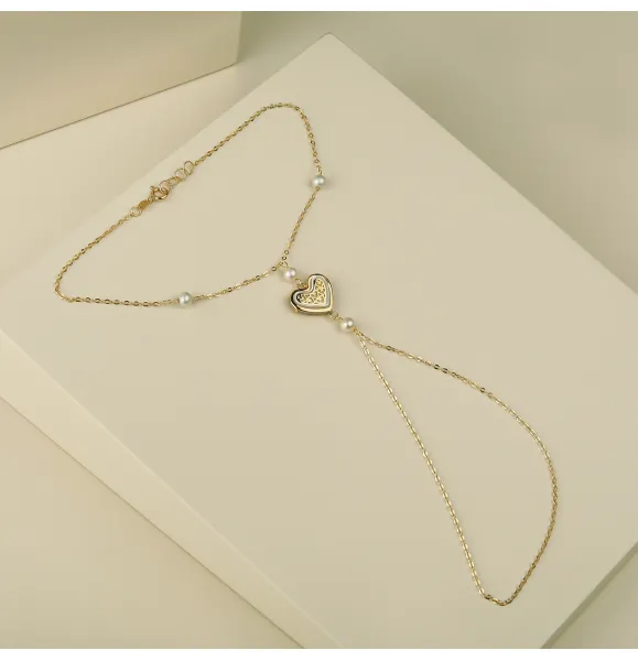 18 karat gold palm, made in Turkey