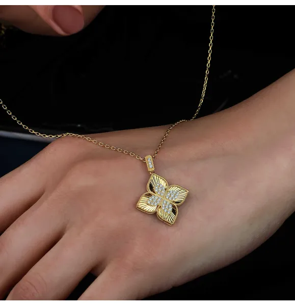 18 karat gold choker, made in Turkey