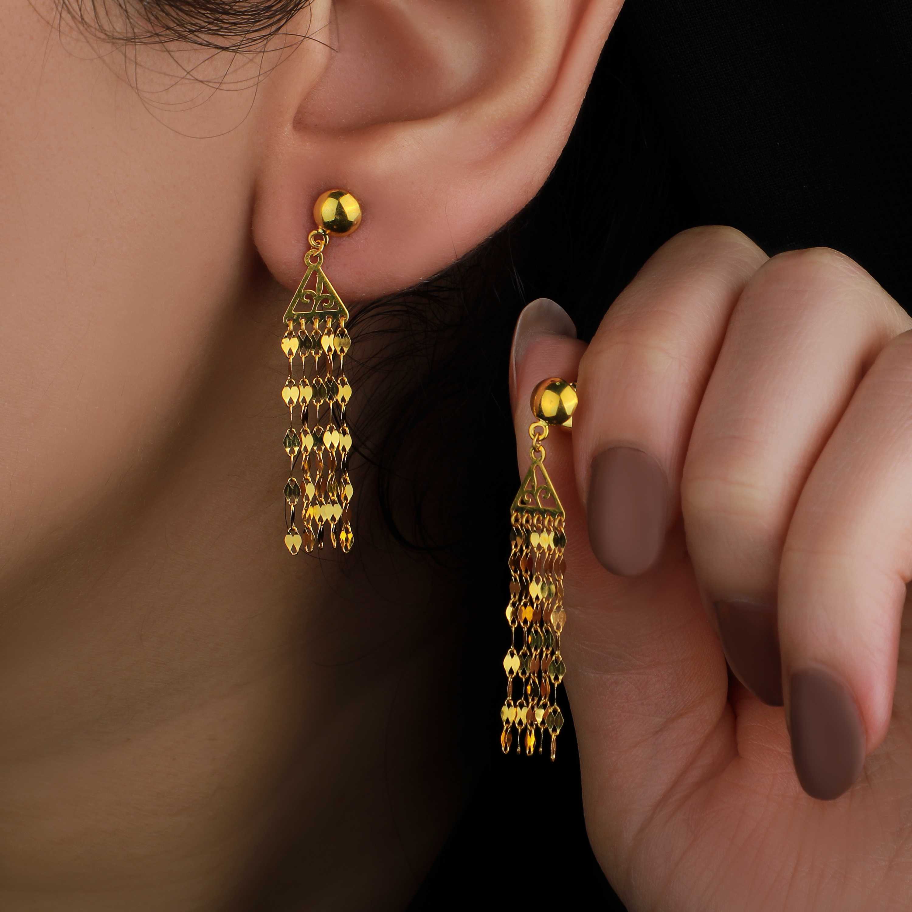 21 karat gold net ring, made in Turkey