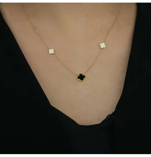 Van Cleef 21k gold choker, made in Turkey