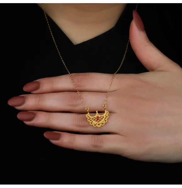 21 karat gold necklace, Turkish made