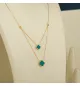 21-karat gold choker, made in Turkey