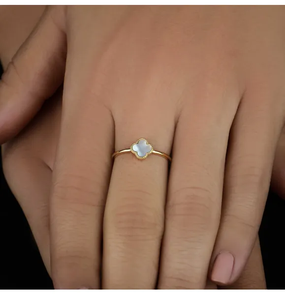 18 karat gold ring, Turkish made