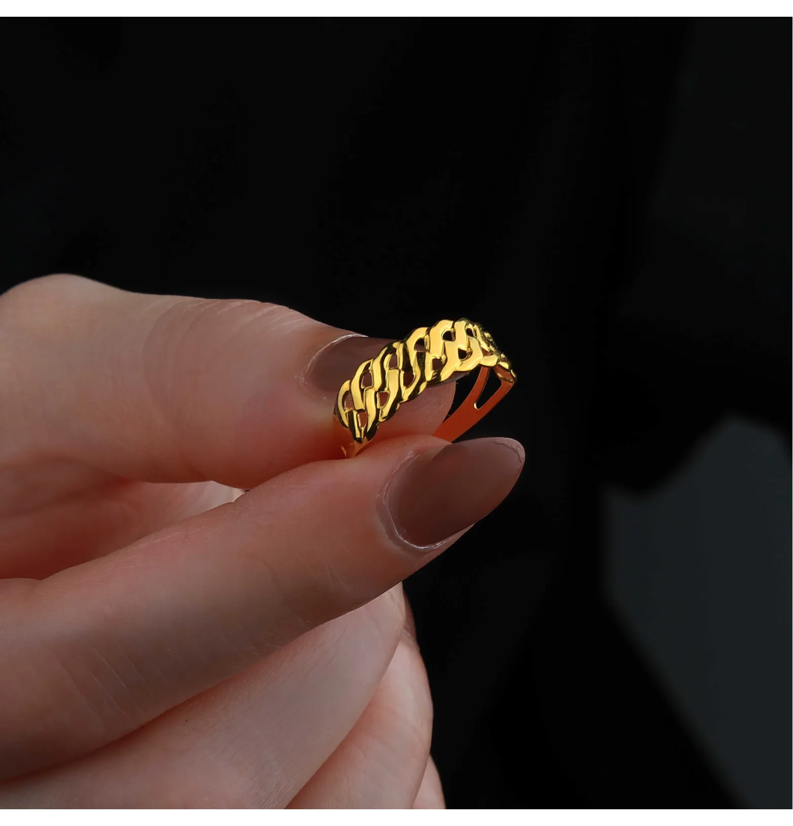 21 karat gold ring, Turkish made