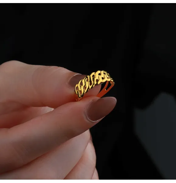 21 karat gold ring, Turkish made