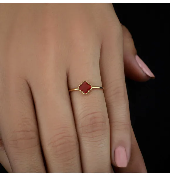 18 karat gold ring, Turkish made