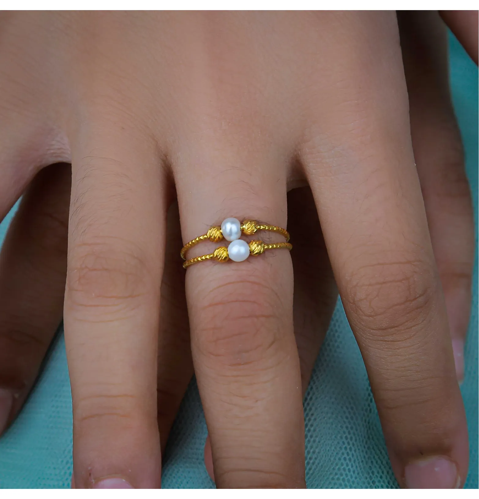 21 karat gold ring, Turkish made