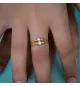 21 karat gold ring, Turkish made
