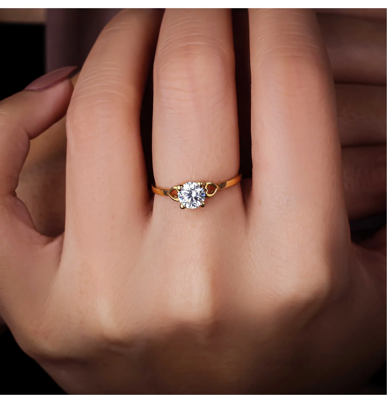 21 karat gold ring, Turkish made