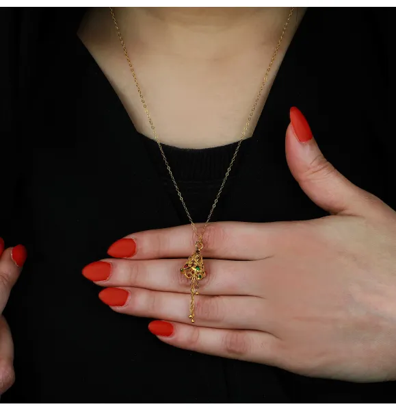 21 karat gold necklace, Turkish made
