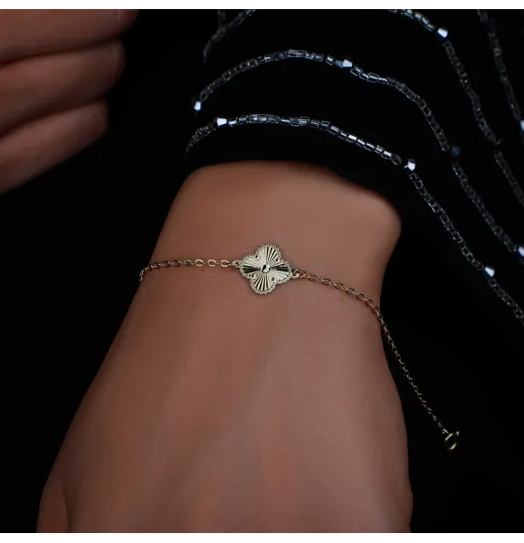Van Cleef bracelet, 18-karat gold, made in Turkey