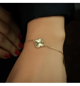 Van Cleef bracelet, 18-karat gold, made in Turkey