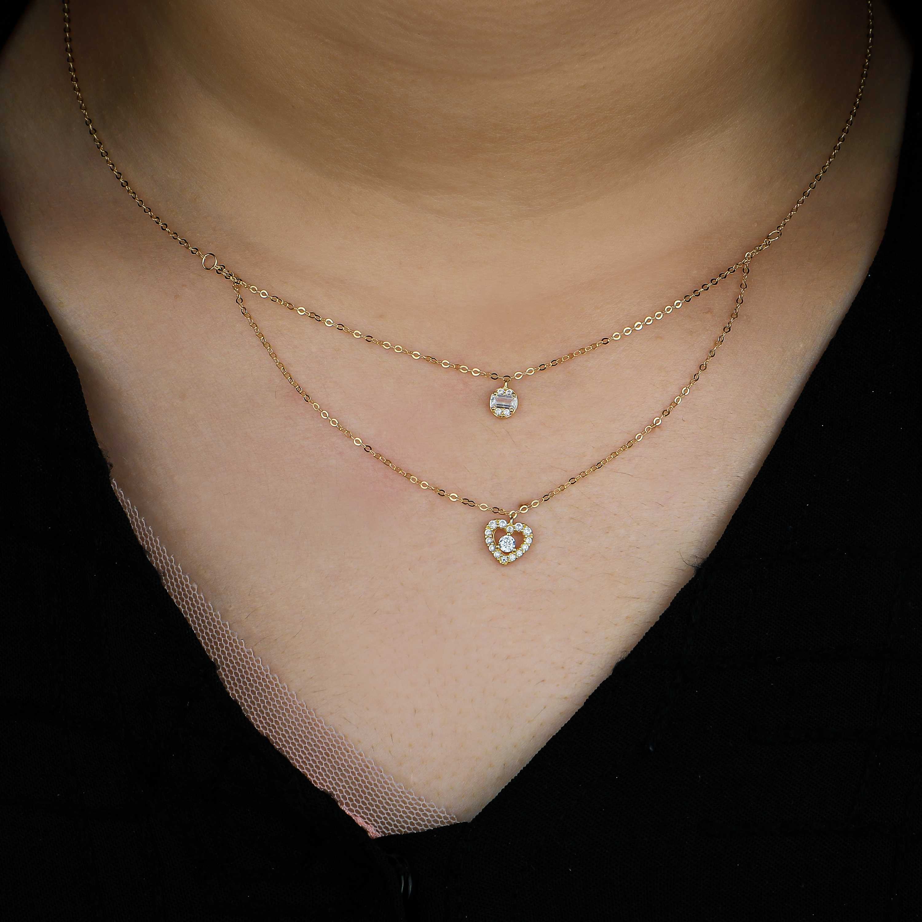 18 karat gold choker, made in Turkey