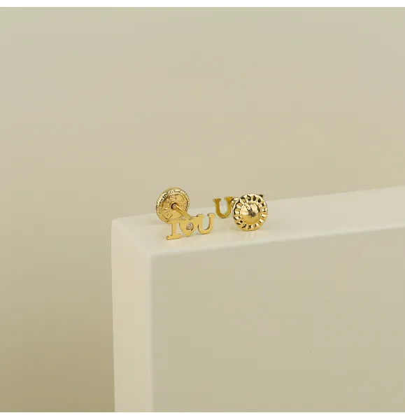 18 karat gold net ring suitable for children, made in Spain