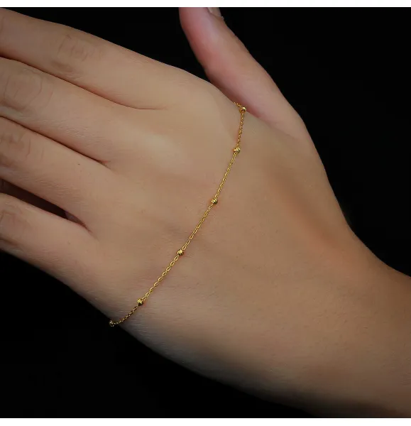 21 karat gold bracelet, Turkish made