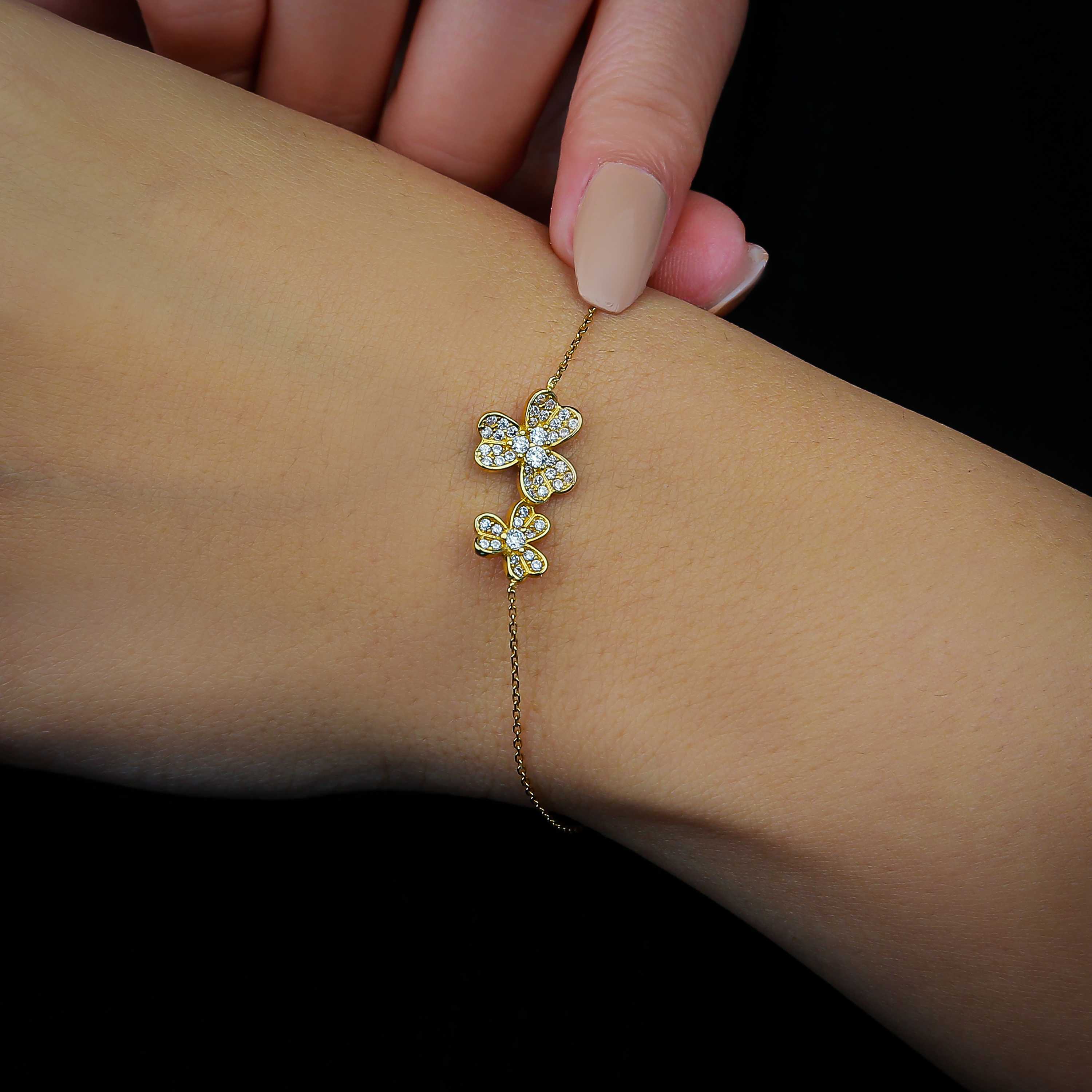 18 karat gold bracelet, made in Turkey