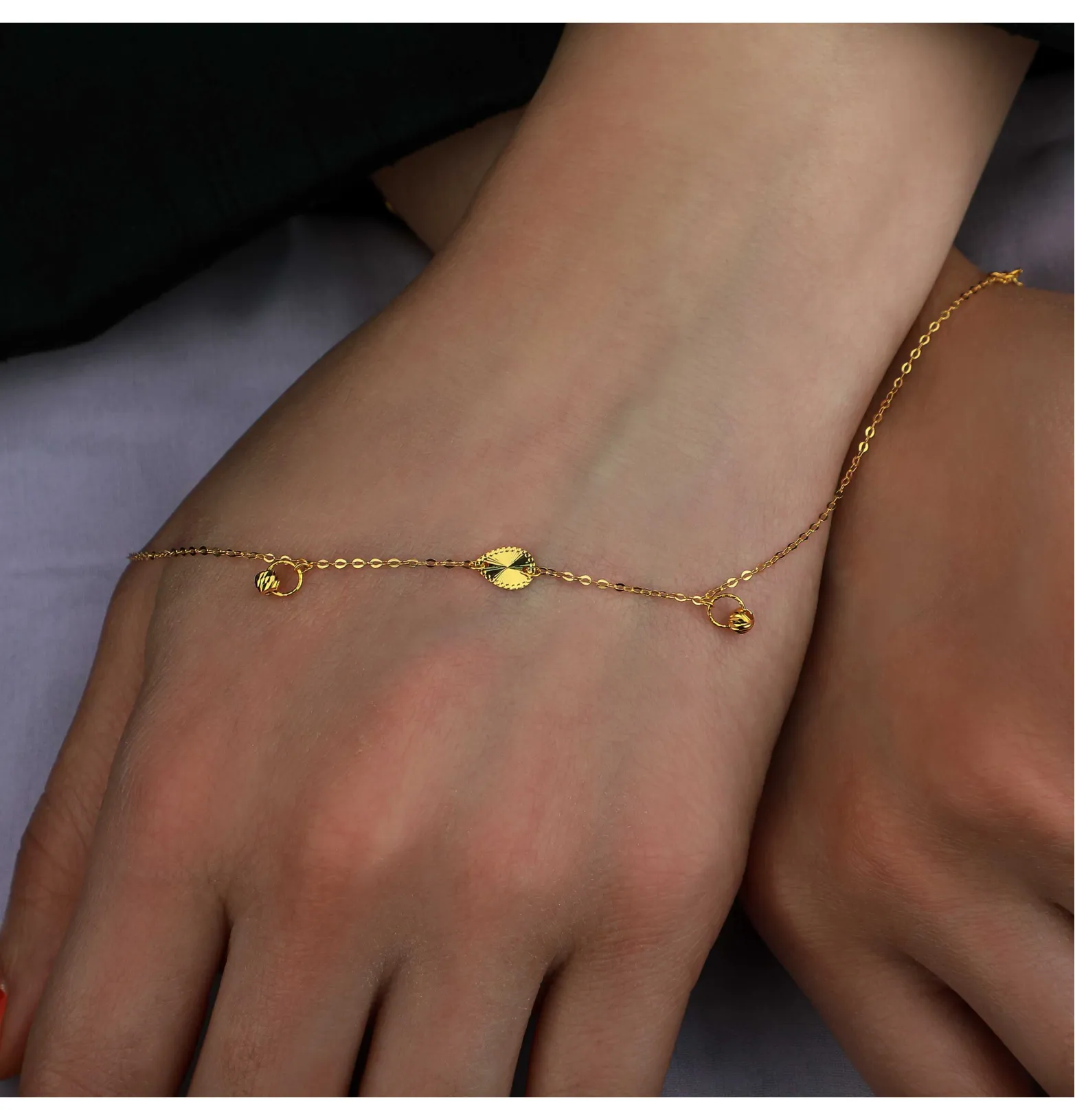 21 karat gold bracelet, Turkish made