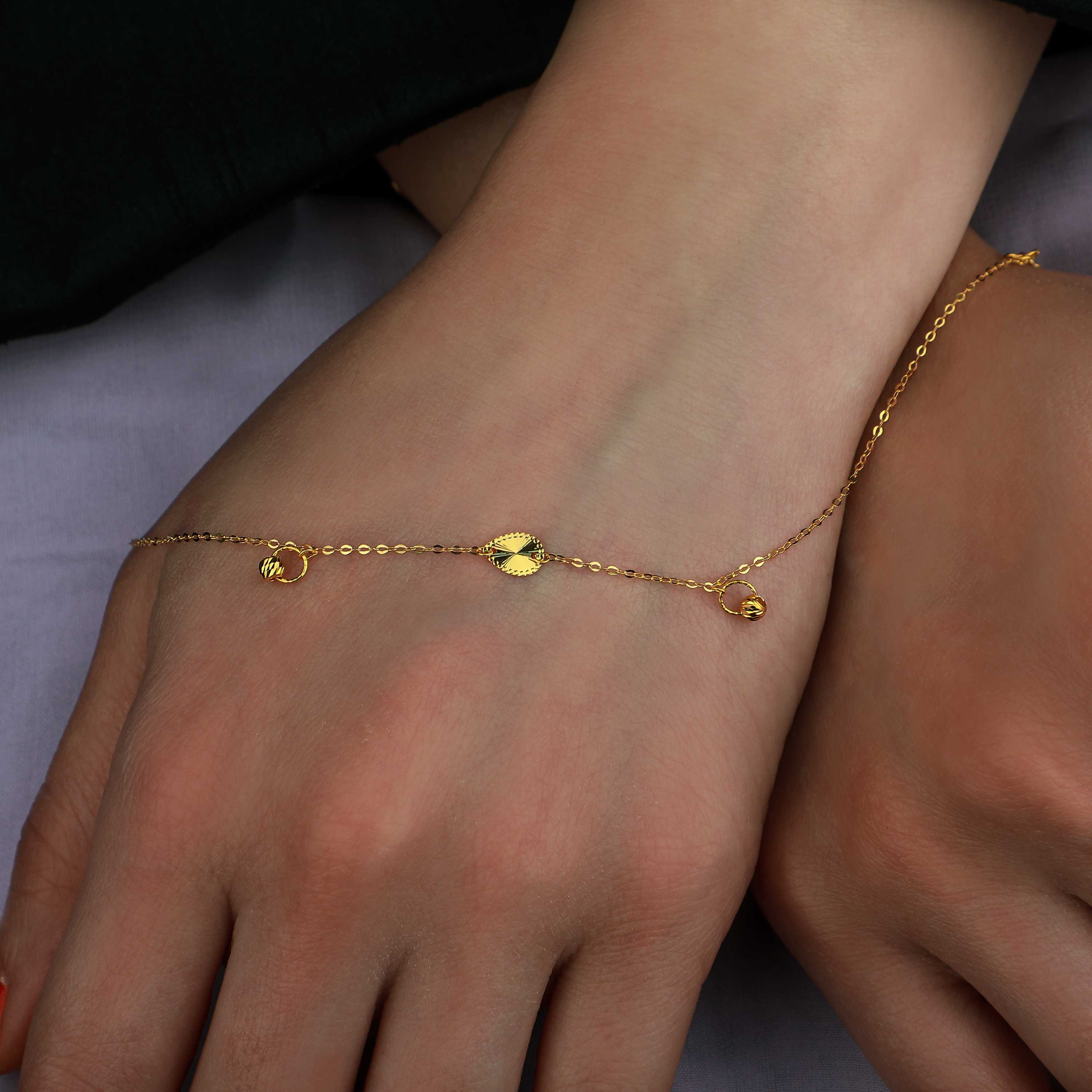 21 karat gold bracelet, Turkish made