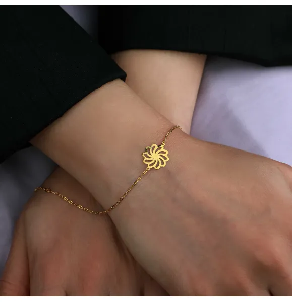 21 karat gold bracelet, Turkish made