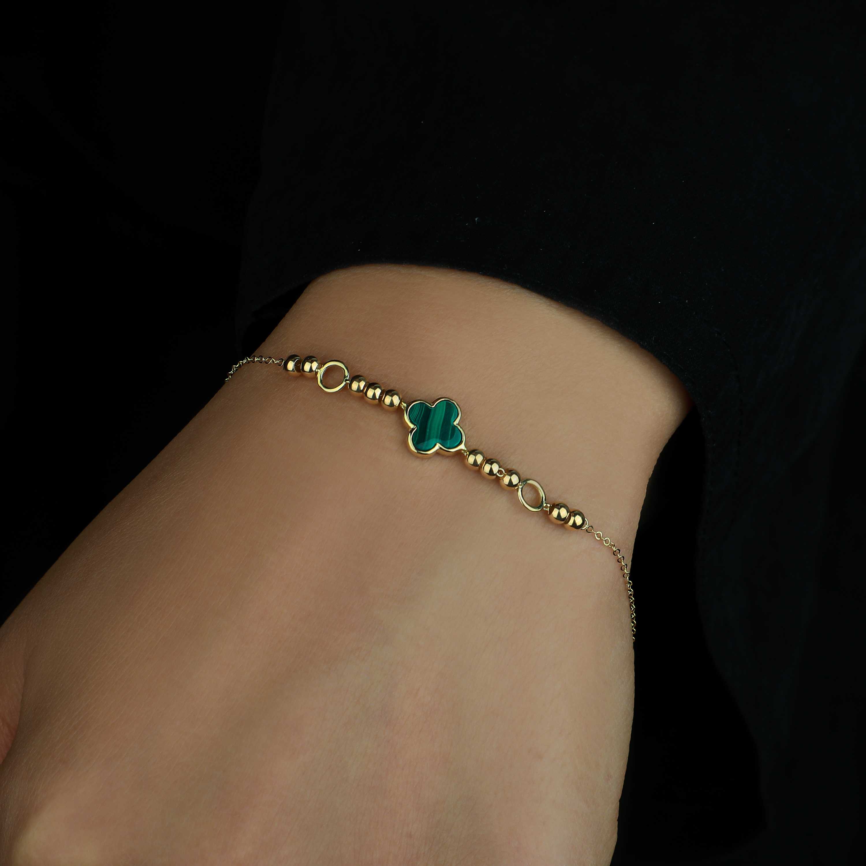 18 karat gold bracelet, made in Turkey