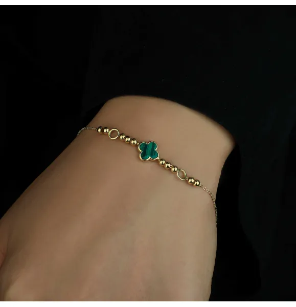 18 karat gold bracelet, made in Turkey