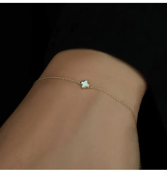 18 karat gold bracelet, made in Turkey