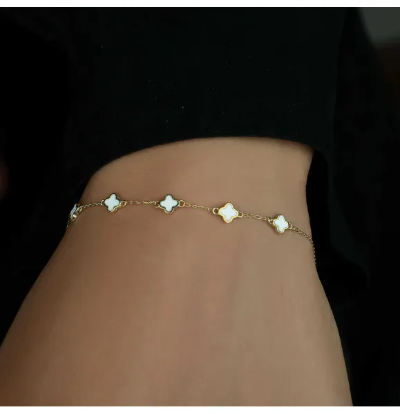 18 karat gold bracelet, made in Turkey