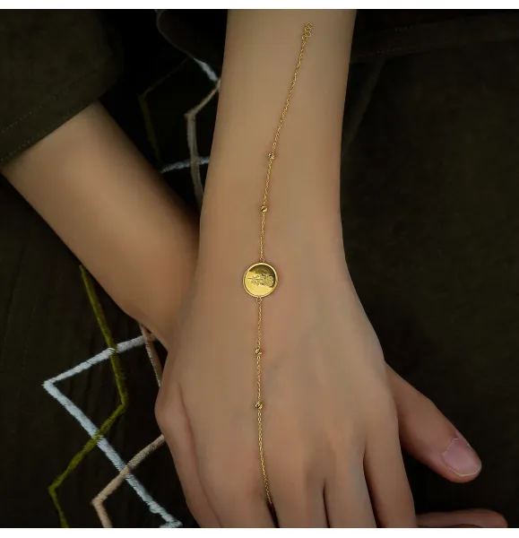 21 karat gold bracelet, Turkish made
