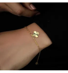 Van Cleef bracelet, 21-karat gold, made in Turkey