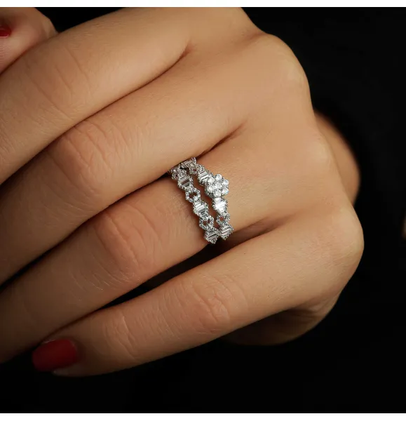 18 karat gold ring, made in Turkey
