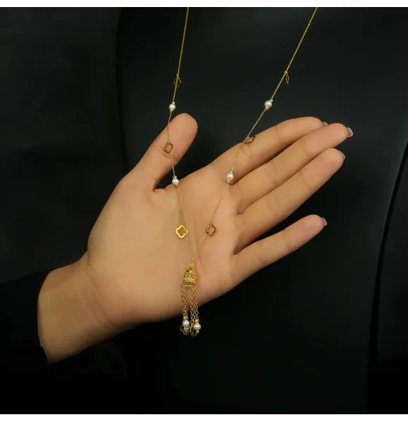 21 karat gold necklace, Turkish made