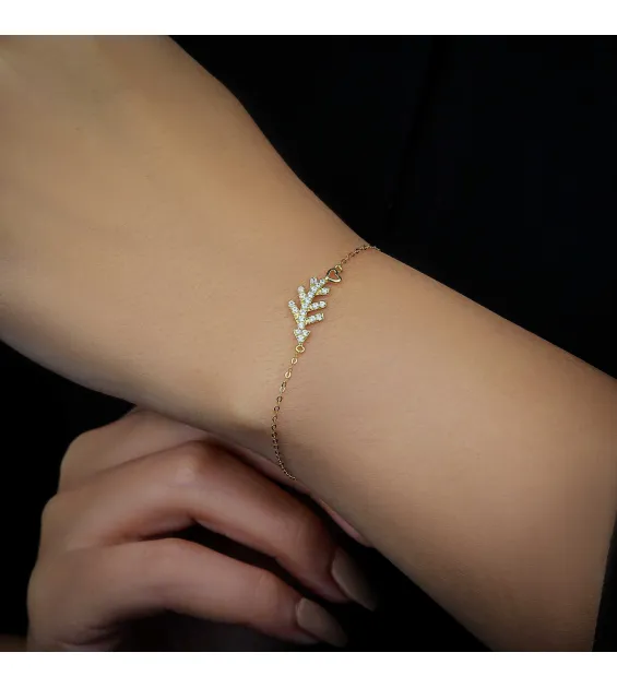 18 karat gold bracelet, made in Turkey