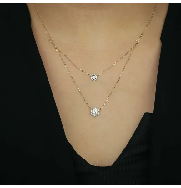 18 karat gold choker, made in Turkey